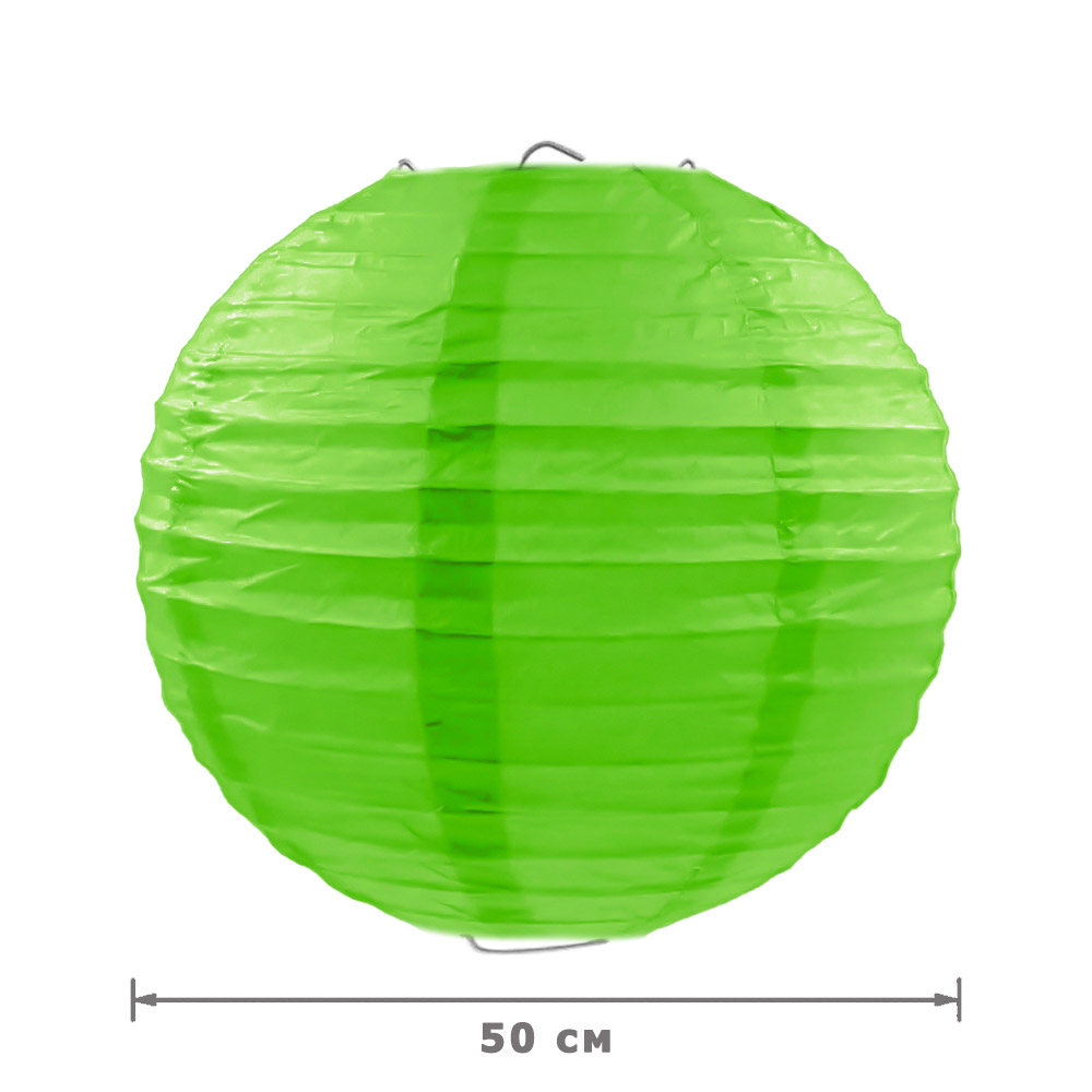 Подвесной фонарик стандарт 50 см темно-салатовый new