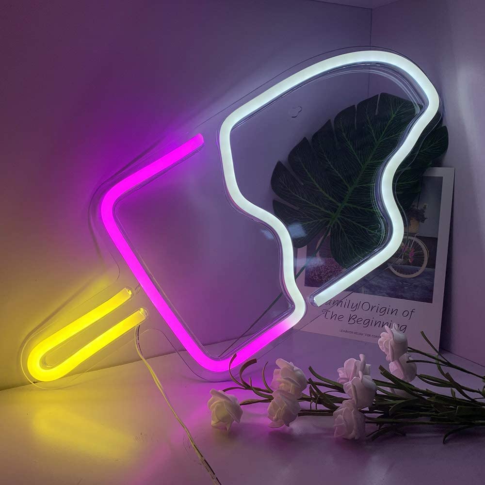 Cветильник LED NEON "Эскимо"  43 х 20 см, от USB