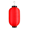 Китайский фонарь Цилиндр 25х45 см, красный
