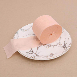 Крепированная лента 4,5 см х 25 м, персиковый