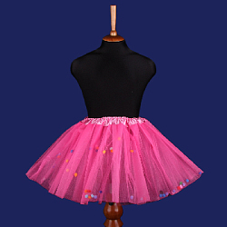 Юбка-пачка детская 30 см малиновая №8